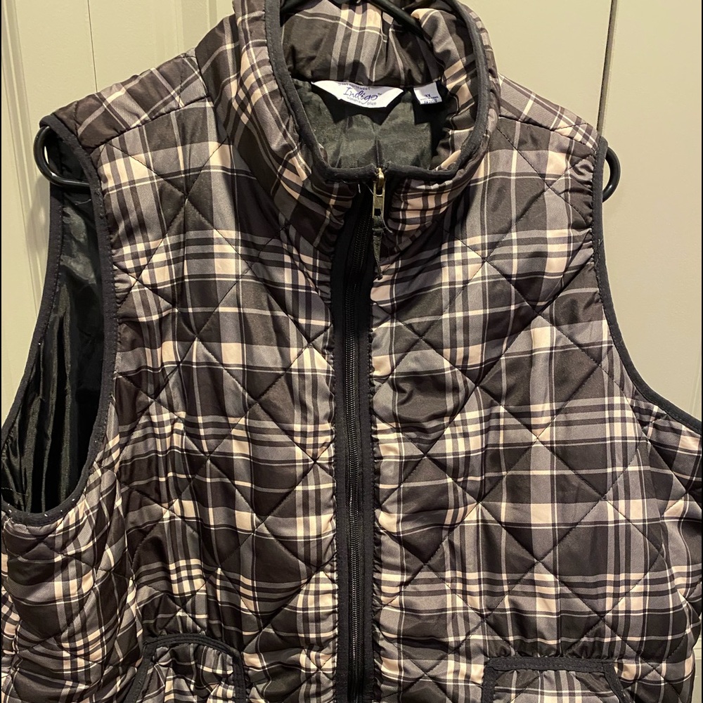 Great northwest indigo plus size 3x quilted vest